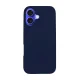 3mk Silicone Case vāciņš Apple iPhone 16 Plus, tumši zils