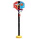 Mini basketbola komplekts ar regulējamu statīvu, bumbu un pumpi, krāsains