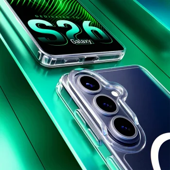 Чехол 3mk Armor MagCase для Samsung Galaxy S26 Pro, прозрачный