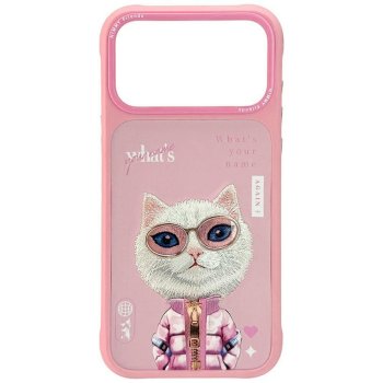 Чехол Nimmy Cool&Cute 2.0 Cat для iPhone 17 Pro Max, Розовый
