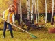 Metāla Dārza Zāles Lapu Grābeklis, 36 cm | Garden Rake For Grass Leaves