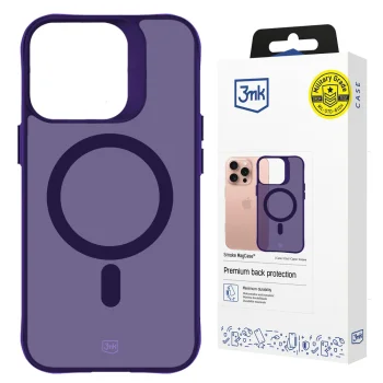 3mk Smoke MagCase vāciņš Apple iPhone 16 Pro Max, Translucent Purple