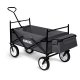 Humberg Folding Transport Cart, 80L, with Canopy