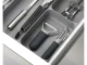 Expandable Kitchen Drawer Cutlery Organizer, Grey