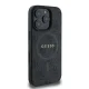 Guess 4G Ring Classic Logo MagSafe vāciņš iPhone 16 Pro Max, Melns