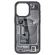 Spigen Ultra Hybrid Mag Case with MagSafe for iPhone 15 Pro - Dark Gray (Zero One Pattern)