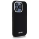DKNY iPhone 15 Pro Max Case Plain Silver MagSafe Logo, Black
