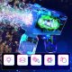 Automatic Soap Bubble Generator Pistol Gun + 2 Liquid Cartridges
