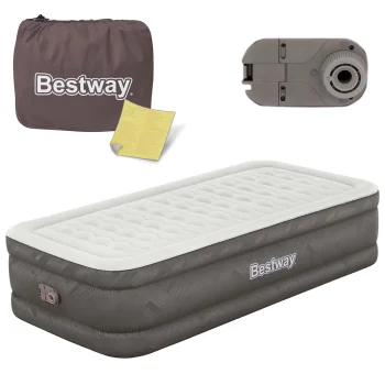 Piepūšamais matracis Bestway 69048, 191 x 97 x 46 cm, ar iebūvētu sūkni