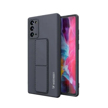 Vāciņš Wozinsky Kickstand Case priekš Samsung Galaxy Note 20 ar statīvu, tumši zils