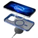 Чехол 3Mk Protection Frosty MagCase для Apple iPhone 14 Pro, Синий / Прозрачный