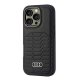 Чехол Audi Synthetic Leather MagSafe для iPhone 16 Pro - Черный