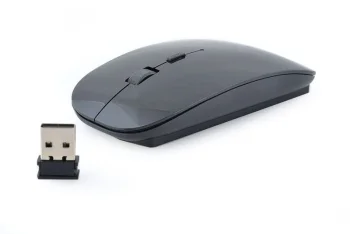 USB Беспроводная мышь 2,4 GHz, Черная | Wireless USB Mouse, Black