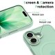 Tech-Protect MagMat MagSafe Phone Case Cover iPhone 17 - Transparent Green