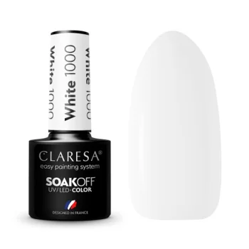 Гель-лак Claresa White 1000, 5 г