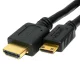 HDMI - Mini HDMI 1.4 kabelis (2m), melns
