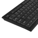 Bezvadu tastatūras un peles komplekts NanoRS RS580, 2.4 GHz, 1200 DPI, melns