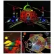 Kruzzel Scratch Art Paper Set with Wooden Stylus 10 Pages