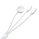 Магнитное зарядное устройство для Apple Watch Joyroom S-IW008 Lightning + USB-C 5V 1.2m...