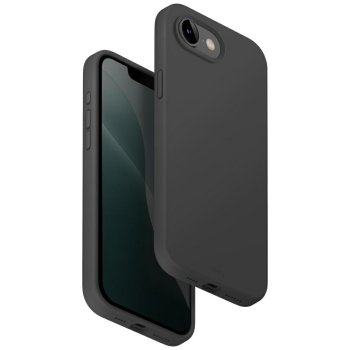 Uniq Lino Magclick Charging vāciņš iPhone 16e, Pelēks