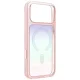 Uniq Coehl Estelle telefona vāciņš iPhone 18 Pro / 17 Pro ar magnētisko uzlādi, rozā