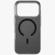 Uniq Clario Magclick Charging vāciņš Apple iPhone 17 Pro - Melns