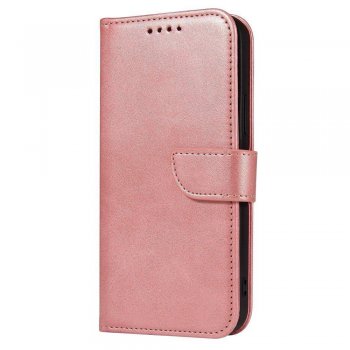 Xiaomi Redmi Note 10 Pro Magnet Elegant Bookcase Cover Case, Pink | Telefona Vāciņš Maciņš Apvalks Grāmatiņa