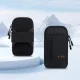 Sporta aproce telefonam Tech-Protect M6 līdz 6.9\", melna un oranža