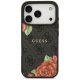 Guess 4G Flowers Print MagSafe vāciņš iPhone 17 Pro Max - melns | Phone Case Cover Black