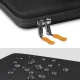 Tech-Protect Hardpouch klēpjdatora maciņš 15-16\" Black/Orange