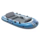 Piepūšamā laiva 4 personām Intex Excursion 4 ar airiem un sūkni 66324