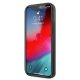 Чехол Mercedes для iPhone 12 / 12 Pro Silver Stars Pattern, черный
