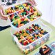Kaste, konteiners LEGO blokiem, 2 līmeņi | LEGO Blocks Container Box