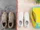 Apavu mazgāšanas maiss ar mikrošķiedru, dzelteni piparmētru