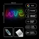 Forever Light FLRN01 LOVE RGB LED Neona Lampa ar Pulti
