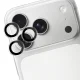 3mk iPhone 17 Pro / 17 Pro Max kameras aizsargstikls Lens Protection Pro, caurspīdīgs