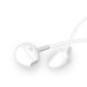 Dudao iekšausu vadu austiņas ar 3,5 mm mini‑jack, baltas (X10S white)