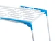 Foldable Clothes Drying Rack, 150 cm, White/Blue