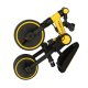 Bērnu Trīsritenis Ratiņi Tricikls TRIKE FIX V4, Melns-Dzeltens | Kids Baby Trolley Bike Tricycle Stroller Buggy