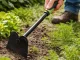 DIVODV Hand Garden Hoe, 30 cm, Metal/Plastic, Black/Green