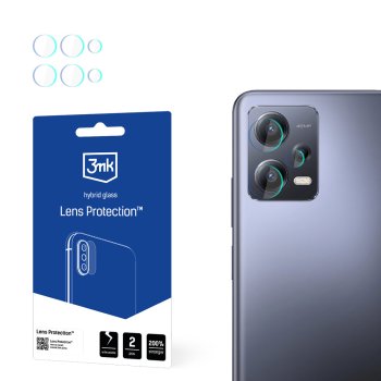 Стекло на камеру для Xiaomi Redmi Note 12 Pro 7H для объектива серии 3mk Lens...
