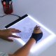 Plāna A4 Formāta LED Gaismas Kastes Rakstāmkrāsu Plāksne Paliktnis ar Pielāgojamu Spilgtumu | Light Box Writing...