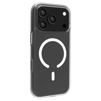 Roobix Clarion MagSafe vāciņš priekš iPhone 17 Pro Max, caurspīdīgs