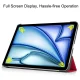 Apple iPad Air 13\'\' (2024) (A2903 A2898) PU Leather Protective Tri-fold Book Case Cover, Red | Чехол...