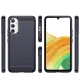Чехол Carbon Case для Samsung Galaxy A54 5G, синий