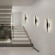 Double LED Wall Lamp 9W, 50cm, Cold White, Black