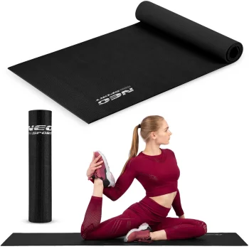 Коврик для фитнеса Neo-Sport 173 x 61 см 192100, черный