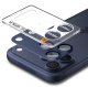 Spigen Optik Pro XL kameras lēcas stikls iPhone 17 Pro Max telefonam – tumši zils | Camera Glass Protector