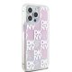 Apple iPhone 15 Pro Max 6.7\'\' DKNY Liquid Glitter Multilogo Case Cover, Pink | Telefona Vāciņš Maciņš Maks...