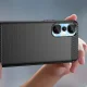 Чехол для Infinix Hot 20S серии Carbon Case, черный